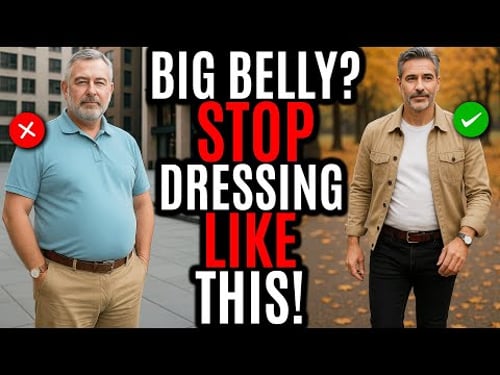 7 Worst Style Mistakes for Men with Big Bellies