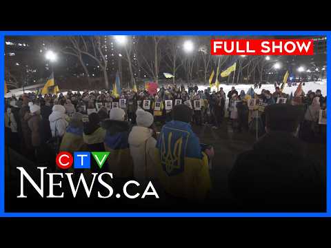 Ukrainians mark 4 years since Russian invasion | CTV News Edmonton at 11:30 for Feb. 24, 2026