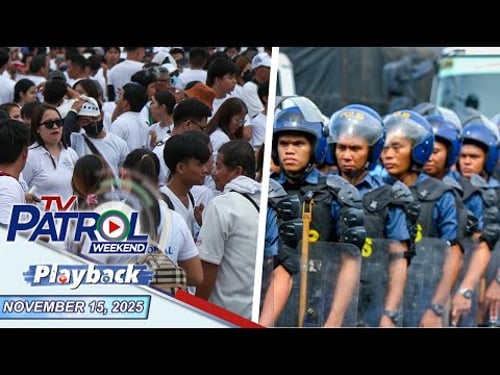 TV Patrol Weekend Playback | November 15, 2025