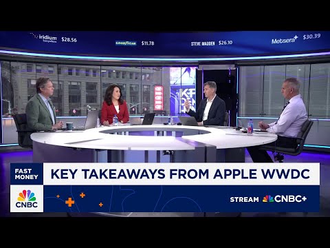 'Fast Money' traders talk their takeaways from Apple's WWDC