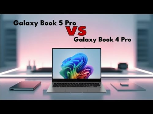 Samsung Galaxy Book 5 Pro vs Galaxy Book 4 Pro - spec review & comparison