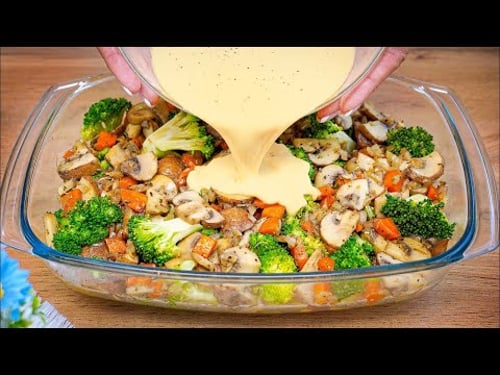 I make broccoli and potatoes like this every weekend! Everyone was stunned when they tried it.