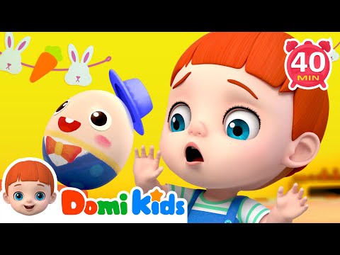寶寶最喜歡的兒歌大全|蛋頭寶寶|經典熱門兒歌|domikids 中文|Nursery Rhymes