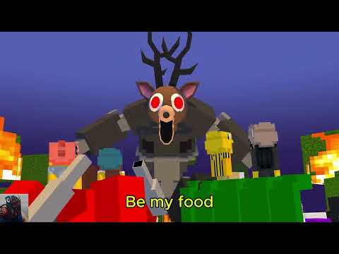 In my world, JJ and MC have turned into spiders. Can they defeat Dr. XQ?