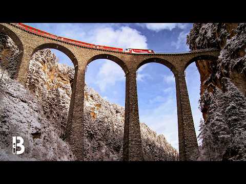 Building Impossible Train Tracks Through the World's Tallest Mountains | Blueprint