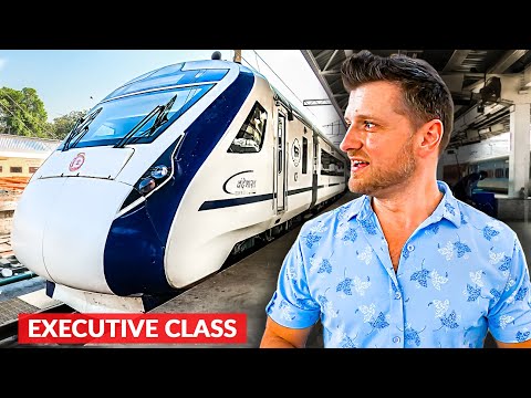 I Ride India's Most Luxurious High Speed Train Vande Bharat Express