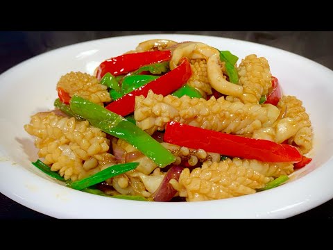 Squid gets old when it is fried. Many people do it wrong. The executive chef of the hotel