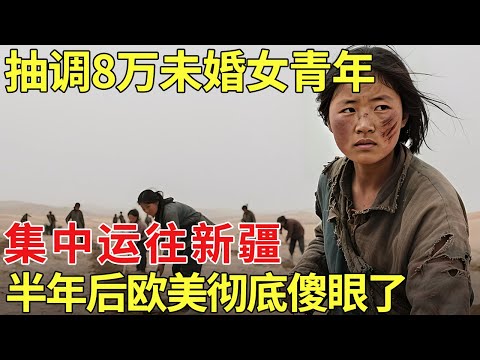 中国砸下百亿,抽调8万未婚女青年,集中运往新疆,半年荒漠变树林,欧美彻底傻眼了【历史档案】