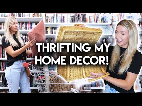 HOME DECOR THRIFT WITH ME + HAUL