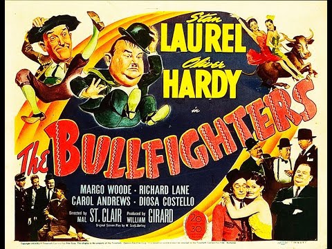 Laurel and Hardy in "The Bullfighters" (1945)