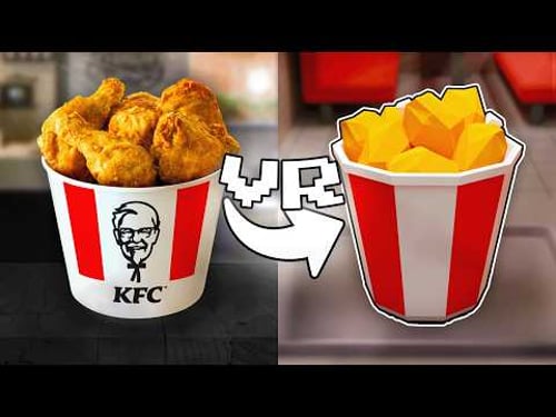 I turned KFC into a VR Game!