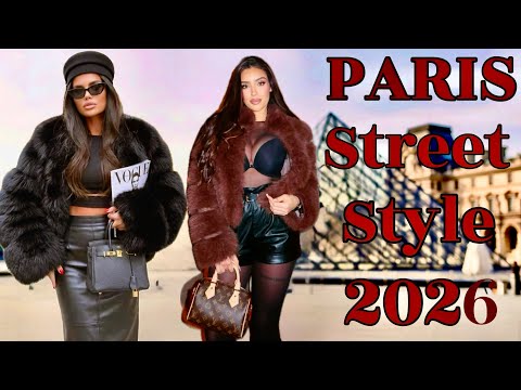 Paris Street Style Before Fashion Week ❄️ How Parisians Dress | January 2026 | 4K