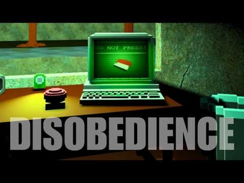 I was told not to press the button (A Simple Job)