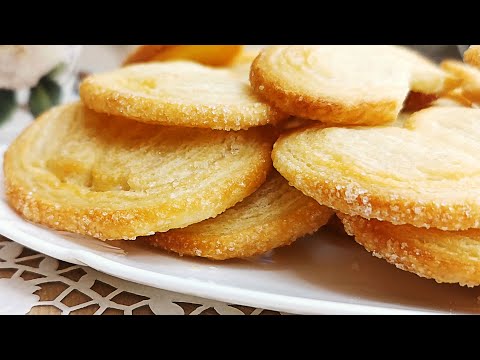 How to Make Sweet & Crunchy French Palmier Cookies - Easy Recipe!
