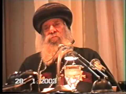 Redemption - 28/01/2003 - Pope Shenouda III - Lectures of the seminary