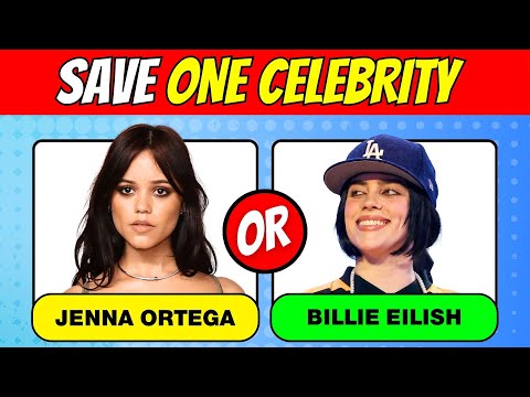 PICK ONE, KICK ONE - CELEBRITY EDITION β (2025) | SAVE ONE CELEBRITY | QUIZ WAVEZ