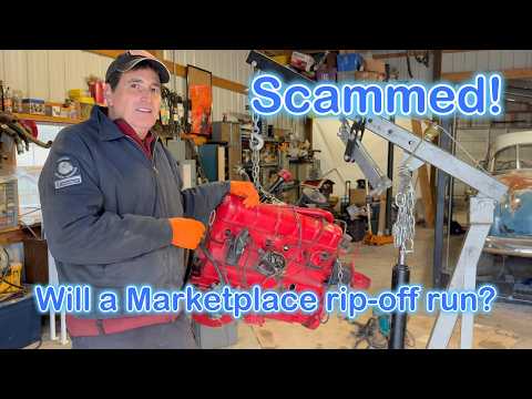 $50 Marketplace junk engine! Will it run? Scammed on a rebuilt 1959 Rambler engine!