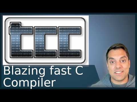 Ten times faster compilation of C with tcc - software engineering tradeoffs