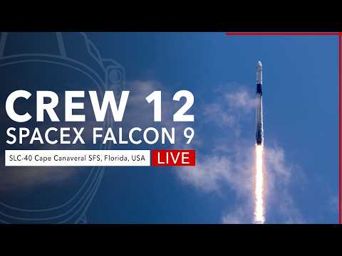 SpaceX Launches NASA Crew 12 to ISS from Cape Canaveral, Florida