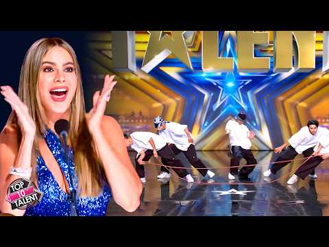 10 Dance Auditions That LIT Up The Stage With GOLD Confetti! 🌟