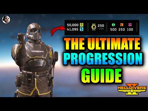 Helldivers 2 - Ultimate Progression Guide for Farming Super Credits, Samples & Medals for Weapons