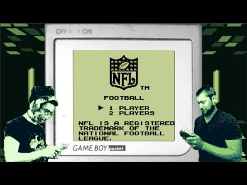 EP022 - NFL Football | Critical DMG Podcast | Game Boy Review