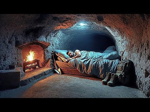 Part 2: Build an Underground Shelter With a Swimming Pool, Water Pump and Grow Mushrooms