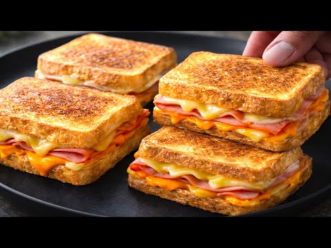 So lecker hast du noch nie gefrühstückt – French Toast Sandwich mit Ei in 5 Minuten!