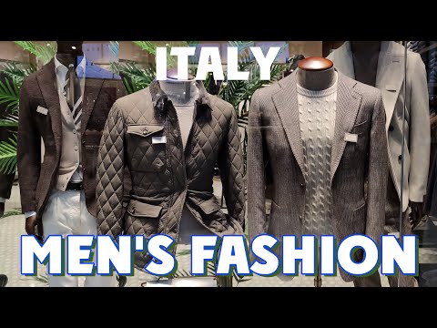 ITALY | MEN'S FASHION FALL ! HOW TO DRESS STYLISHLY AND FASHIONABLY