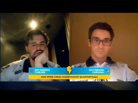 Magnus Attacks With Black | Speedchess Championship 2025