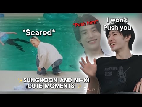 SUNGHOON and NI-KI being the CUTE DUO they refuse to be ✨