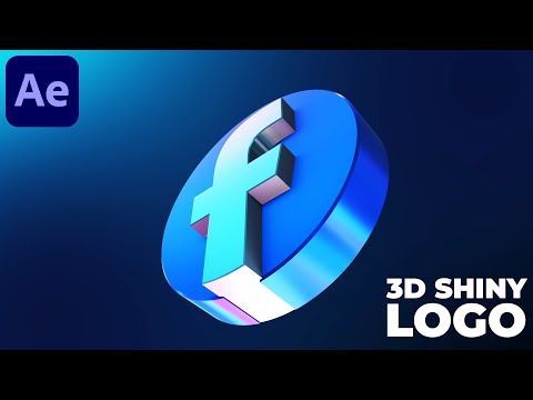 Advanced 3D Shiny Logo Reveal in After Effects - NO PLUGINS | After Effects Tutorial #2