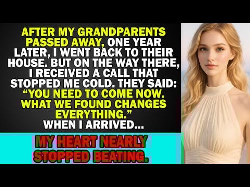After My Grandparents Passed Away, A Call Stopped Me Cold, What They Found Changed Everything More..