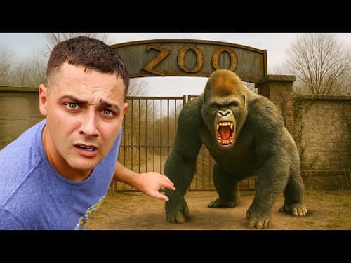 I Found A Haunted Zoo Filled With Creepy Monster Animals...