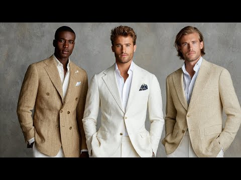 Ralph Lauren SS 2026 | Cream & Camel Neutrals – Refined Summer Looks for Men