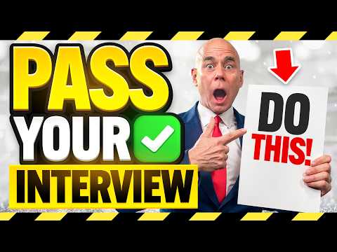 HOW TO PASS AN INTERVIEW! (Job Interview Questions & Answers!) INTERVIEW PREPARATION for 2026!