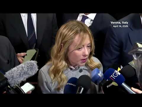 Italy's Meloni backs Pope Leo in clash with Trump