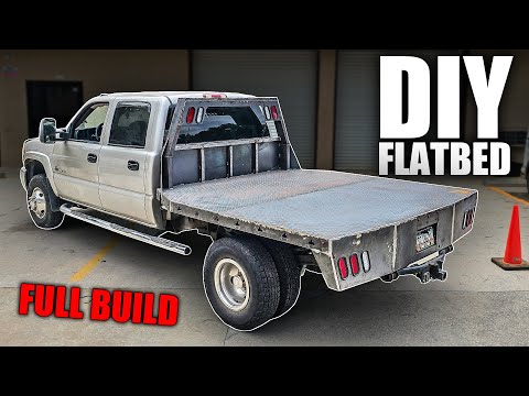 Building a Custom DIY Flatbed - Full Build
