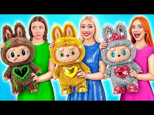 รวย vs ยากจน vs จีก้าริช อาหาร ท้าทาย | การต่อสู้ที่กินได้ Super Hyper DO