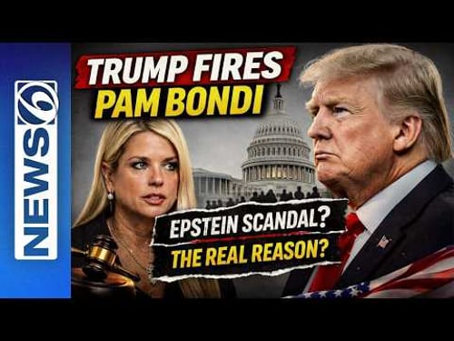 Did the Epstein Fallout Cost Pam Bondi Her Job?
