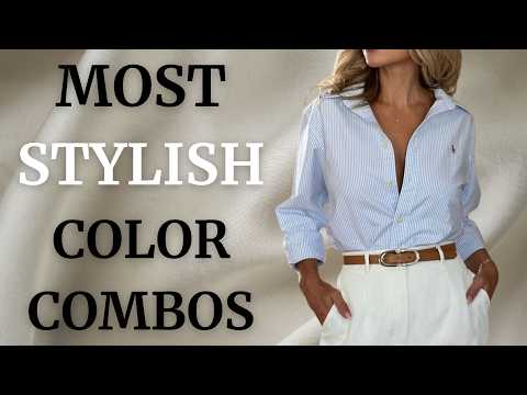 The Most Elegant Color Combos to Wear in 2025