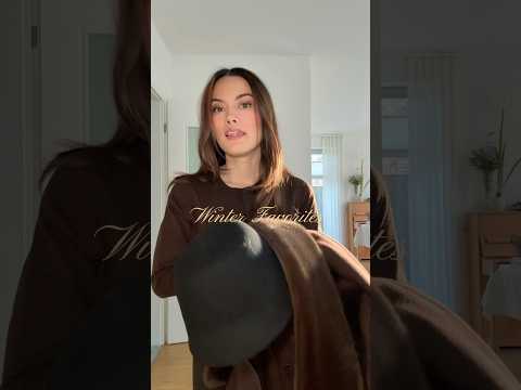 Winter must haves 🤍