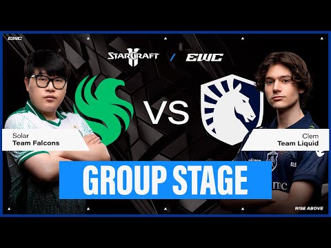 Clem vs Solar | StarCraft II at EWC 25 - Day 2 - Group Stage