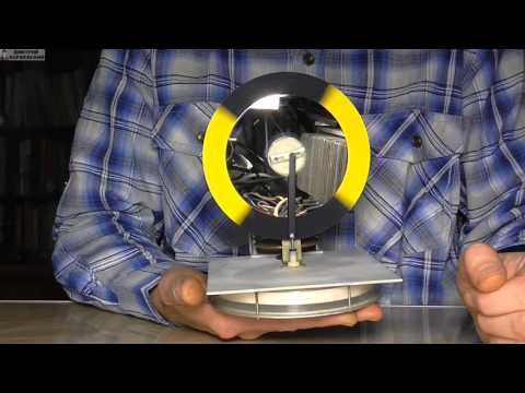 Двигатель Стирлинга из манометра (+гигрометр)