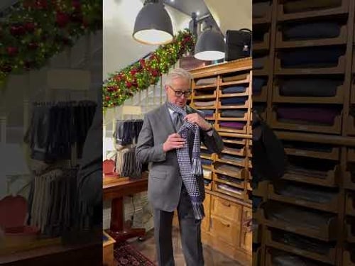 3 ways to tie a scarf #classicmenswear #howto