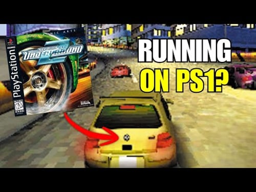 Need For Speed Underground 2 on PS1