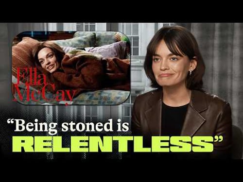 Emma Mackey on Acting Stoned in new ELLA MCCAY Movie