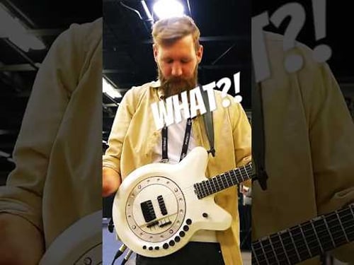I've never seen a guitar like this 🤯