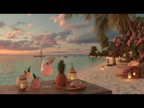 Tropical Escape | Chilled Evening Cocktails for Relaxation