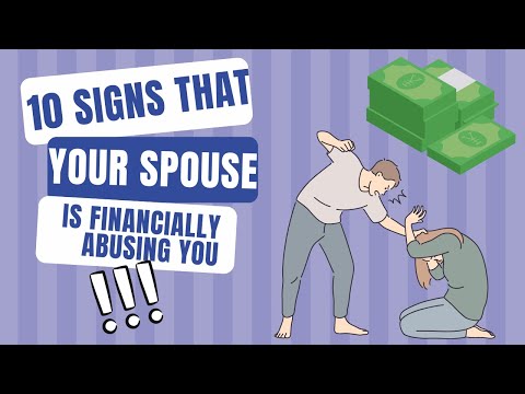 10 Signs of Financial Abuse In A Marriage